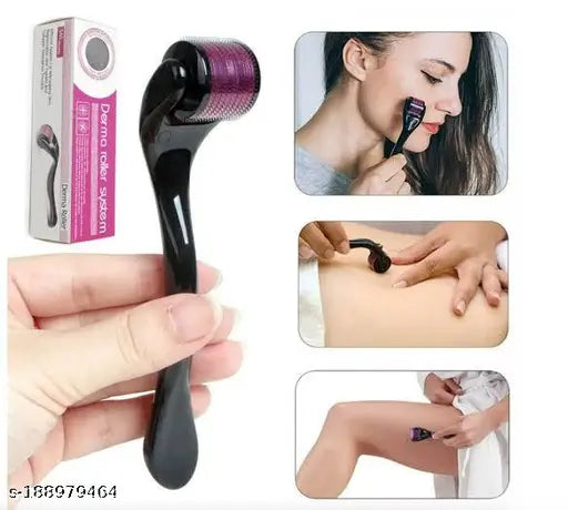 Professional 1MM Derma Roller – Micro Needle Therapy for Face, Scars & Stretch Marks