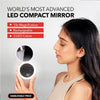 LED Pocket Mirror – Rechargeable Compact Lighted Makeup Mirror