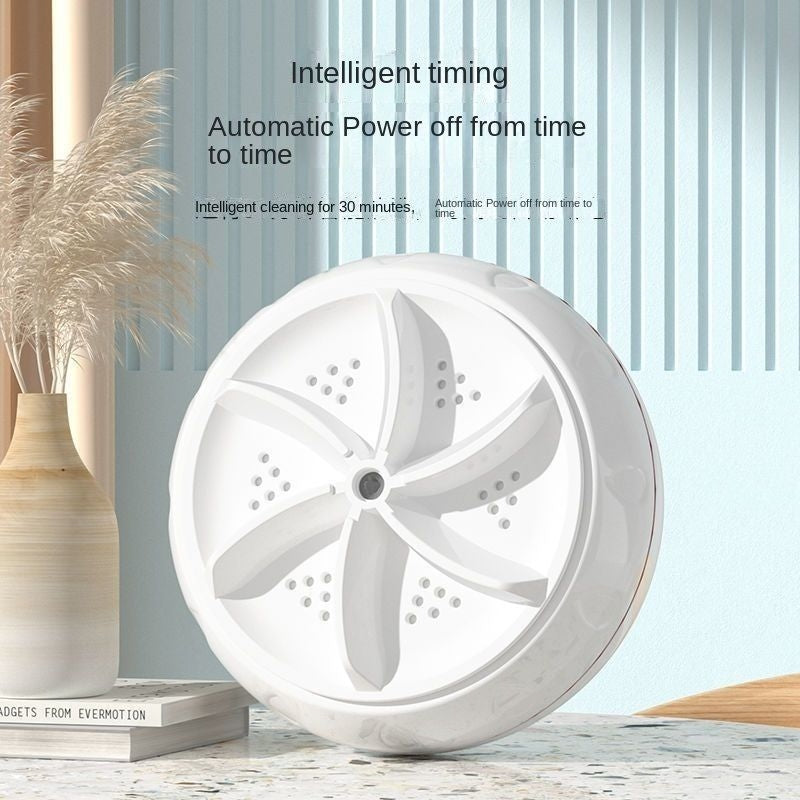 Mini Turbo Washing Machine – Portable Laundry Washer for Dorms, Travel & Small Loads