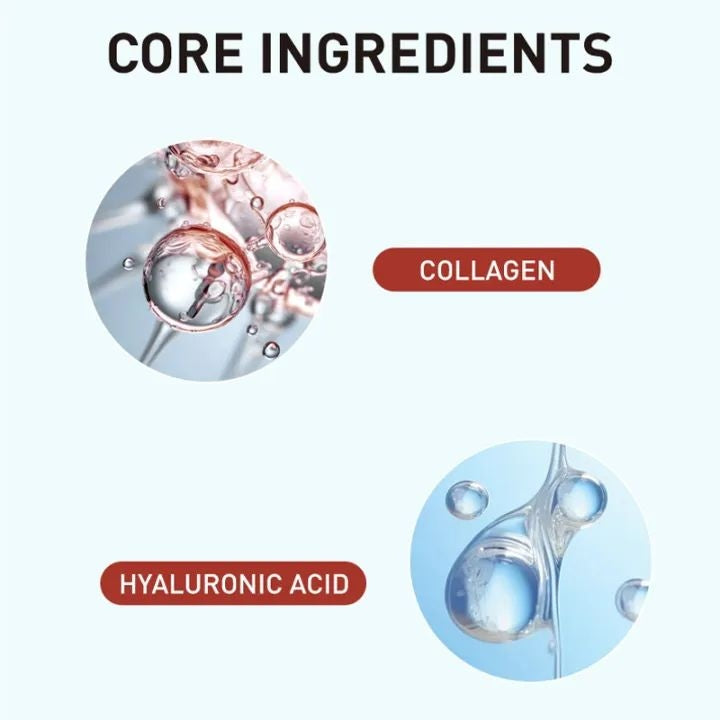 Collagen Dissolving Facial Mask – Korean Soluble Film for Glass Skin & Anti-Aging Care