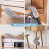 Microfiber Duster with Extendable Pole Bendable Long Handle Fan & Ceiling Cleaner