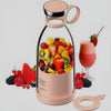 Mini Portable Blender - 380ml Electric Fruit Juicer & Mixer | USB Rechargeable | Random Color