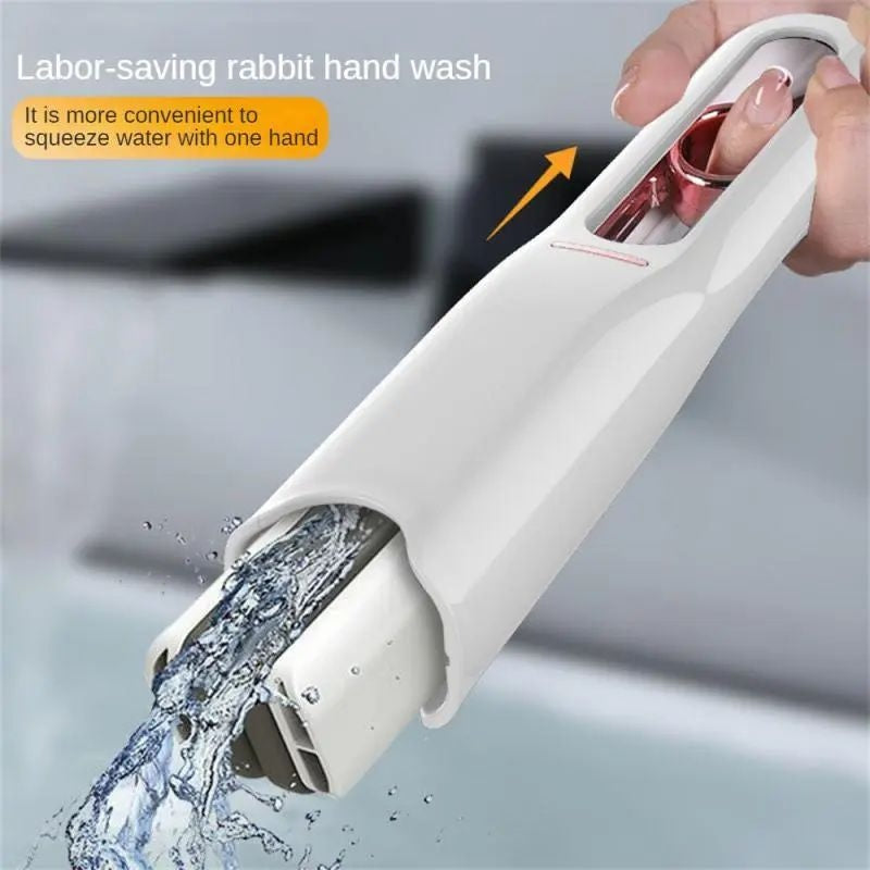 Mini Squeeze Mop – Portable Desk, Window & Glass Cleaner with Wear-Resistant Sponge