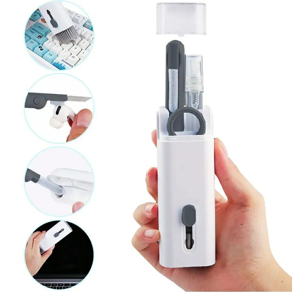 7-in-1 Keyboard & Earphone Cleaning Kit – Multi-Tool for Electronics & Gadgets