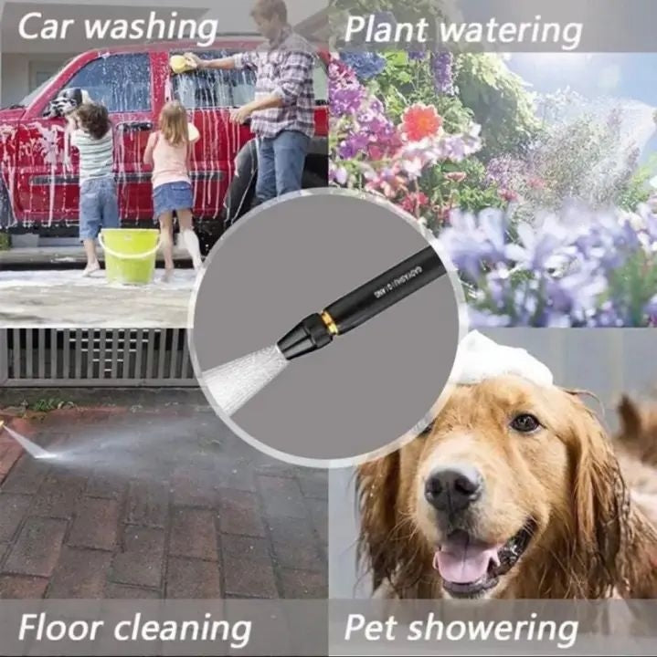 High-Pressure Spray Nozzle – Adjustable Hose Gun for Car & Garden