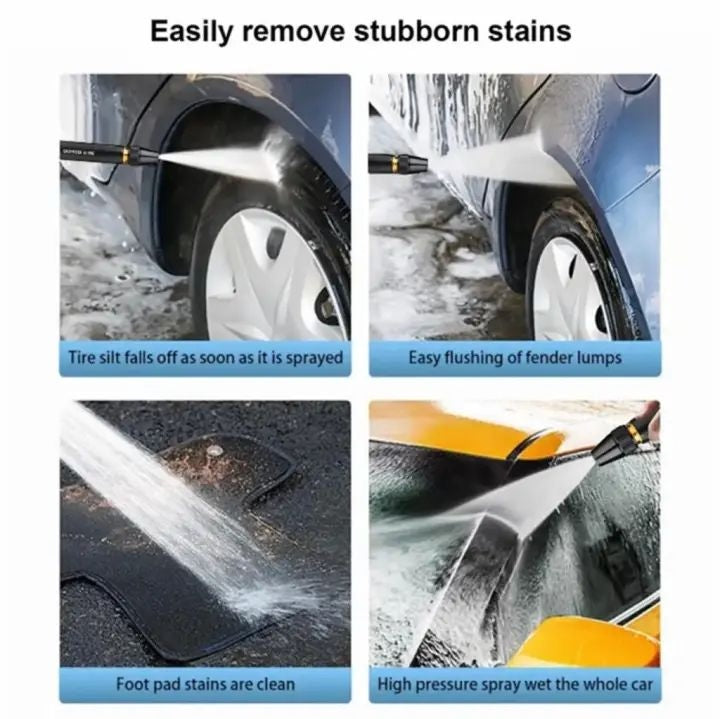 High-Pressure Spray Nozzle – Adjustable Hose Gun for Car & Garden