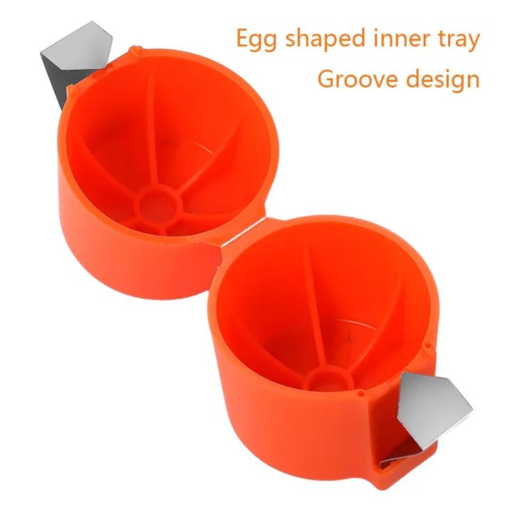 Portable Egg Opener Tool – Handheld Egg Cracker & Separator for Easy Cooking & Baking | Reusable Kitchen Accessory.