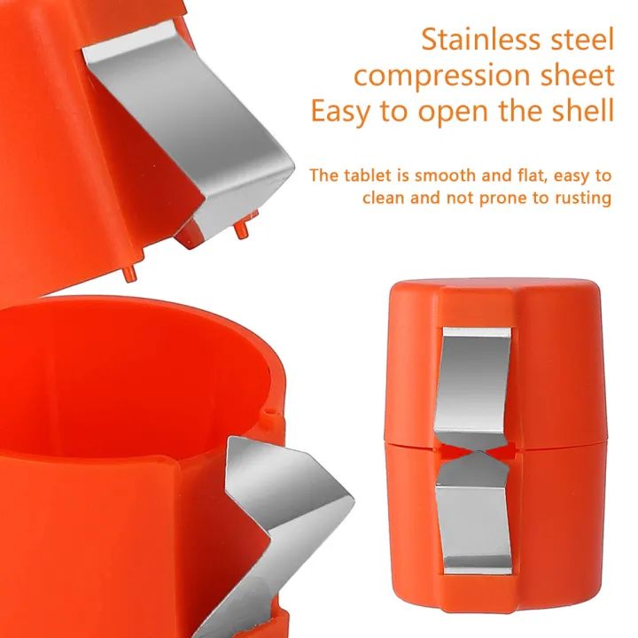 Portable Egg Opener Tool – Handheld Egg Cracker & Separator for Easy Cooking & Baking | Reusable Kitchen Accessory.