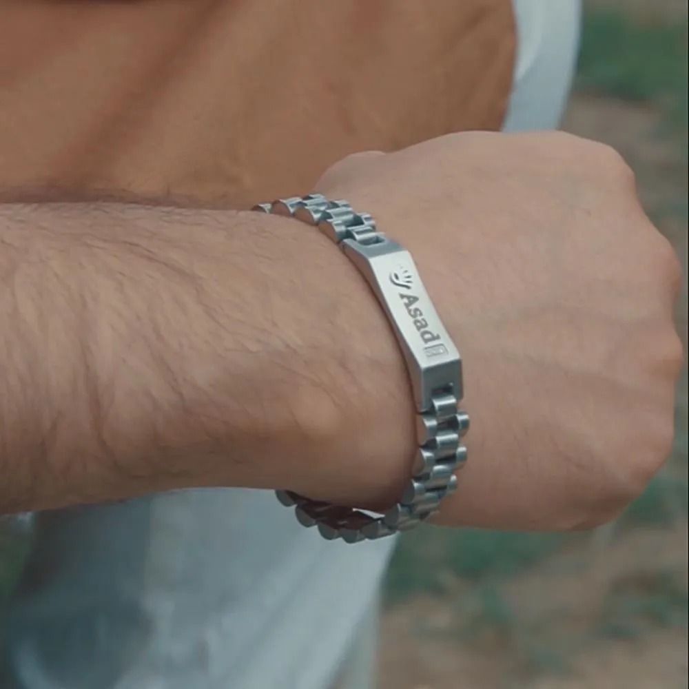 Custom Name Rolex Bracelet – Personalized Luxury Wristwear
