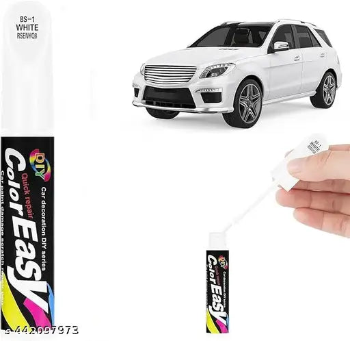 Auto Touch Up Paint Pen for Car Scratches – Black & White