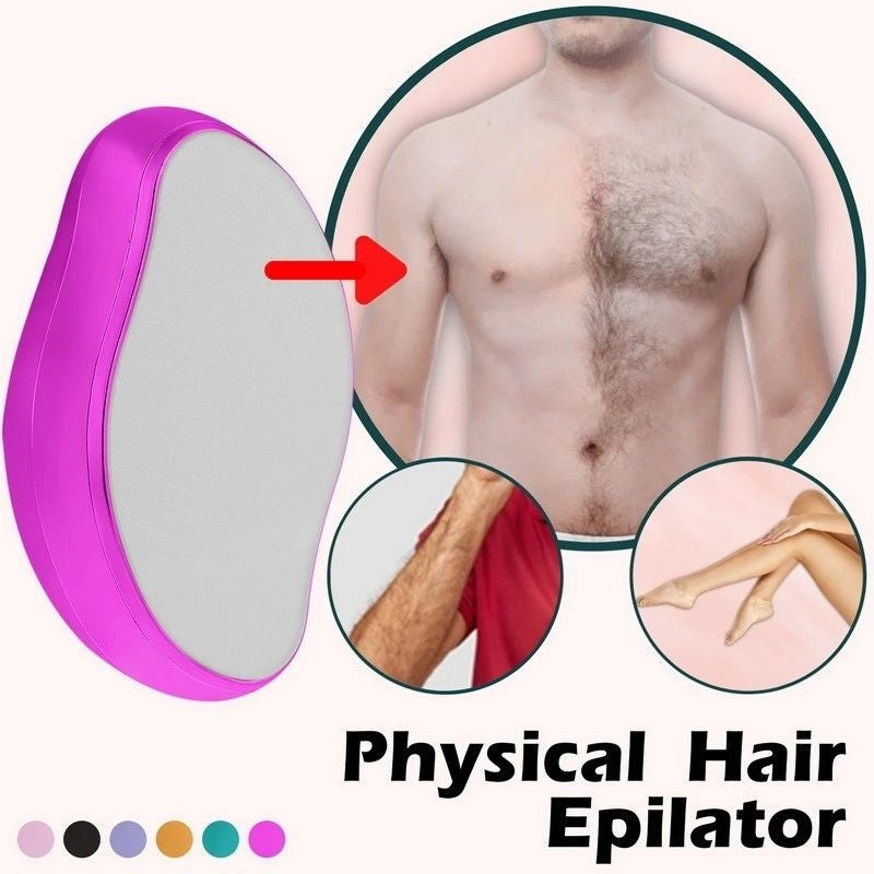 Crystal Hair Remover – Painless Full Body Epilator for Men & Women