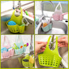 Corner Sink Basket – Dishcloth, Sponge & Soap Holder for Kitchen/Bathroom