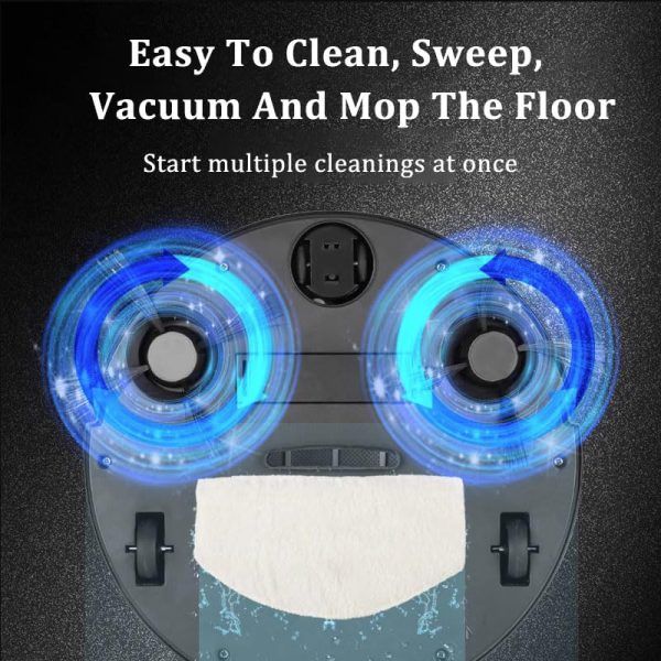 2-in-1 Mini Robot Vacuum – Smart Sweeping & Mopping for Daily Dust-Free Living
