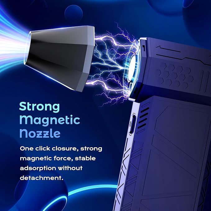 130000 RPM Mini Jet Blower – Rechargeable Cordless Air Duster