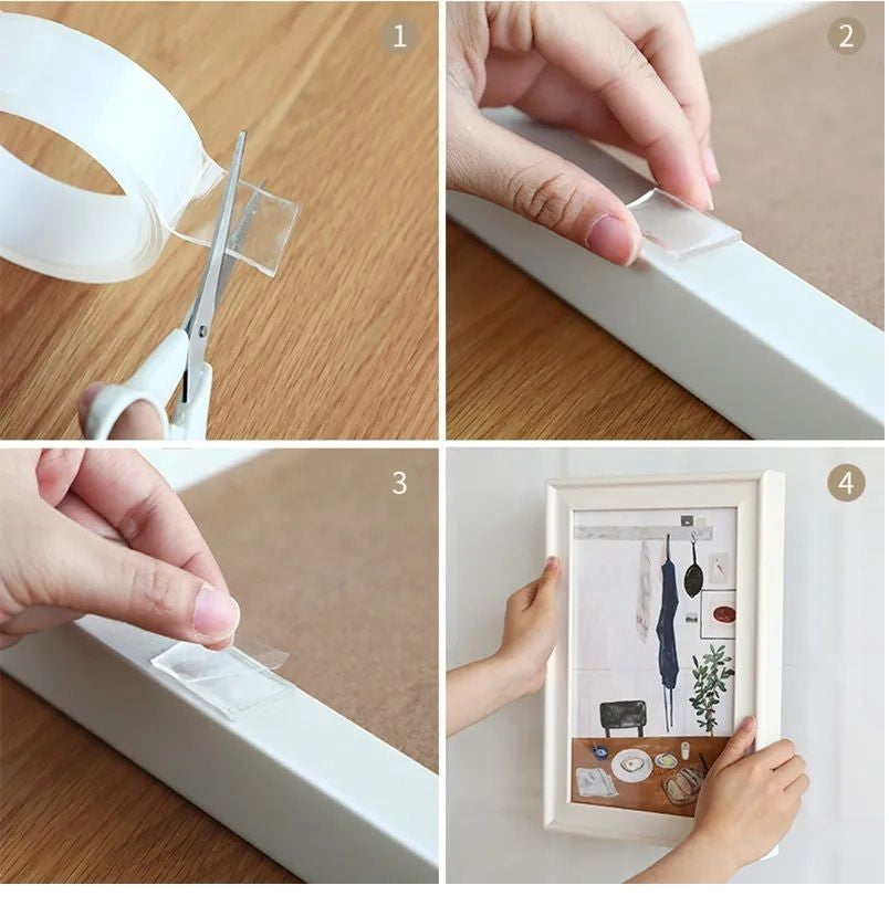 Nano Tape 3M – Heavy Duty Transparent Double-Sided Adhesive