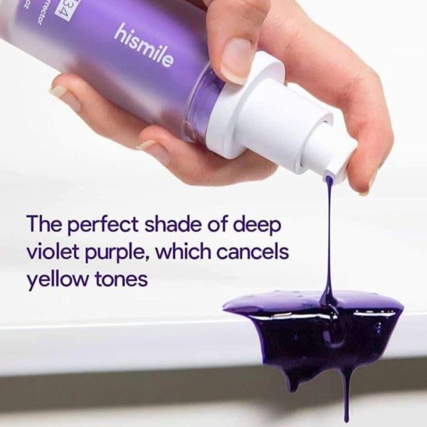 Teeth Whitening with Hismile V34 – 30ml Color Corrector Serum for Brighter Smile