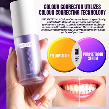 Teeth Whitening with Hismile V34 – 30ml Color Corrector Serum for Brighter Smile