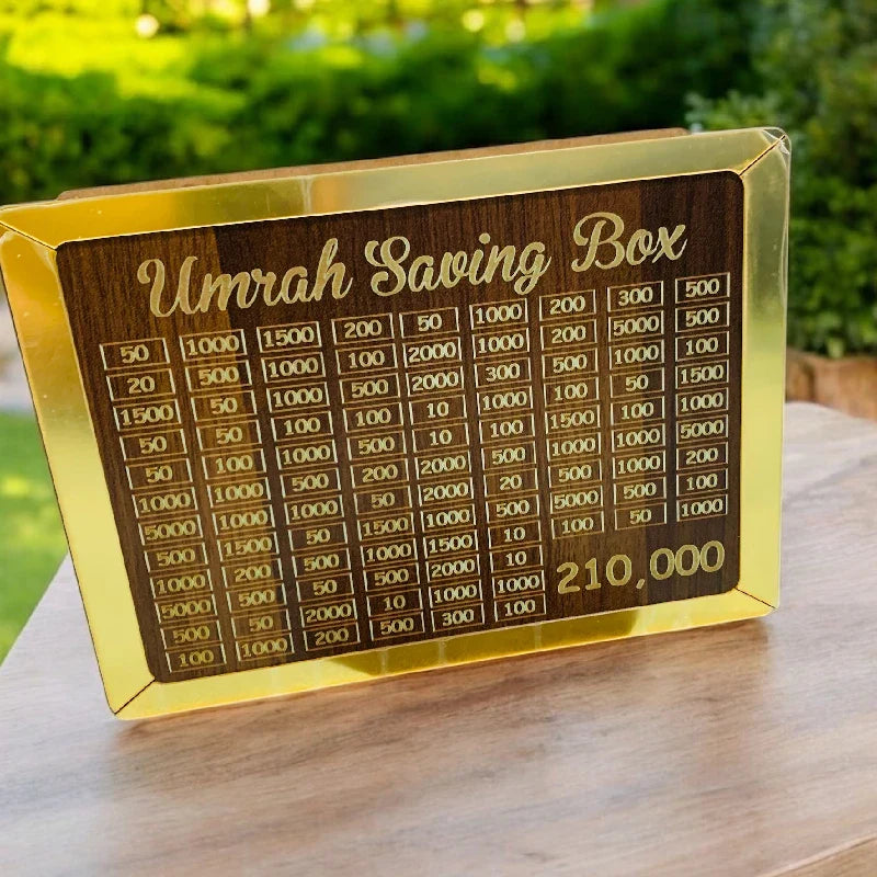 Hajj & Umrah Savings Box – 280 Days Tracker