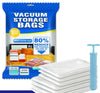 Vacuum Storage Bags with Pump – 5 Pack Travel Space Saver Compression Bags