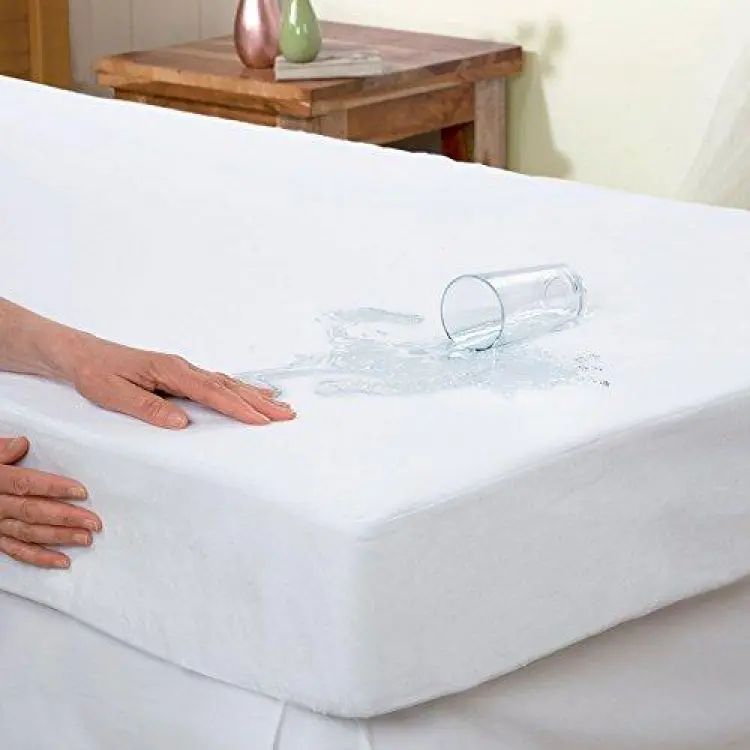 Waterproof Double Bed Mattress Cover – Cotton