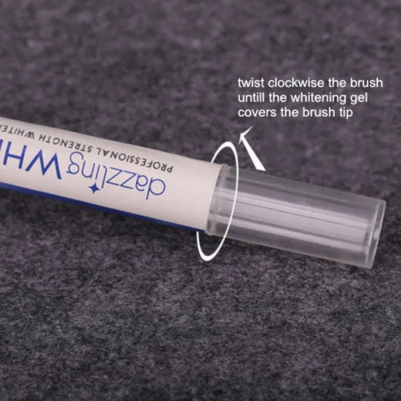 Dazzling White Teeth Whitening Pen  Instant Stain Remover Gel for a Brighter Smile
