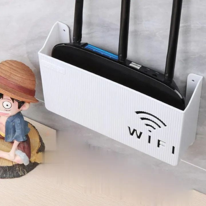 Wall-Mounted WiFi Router Storage Box