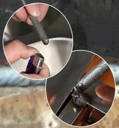 3Pc Low Temp Welding Rods  Easy Melt Repair Kit for Aluminum & Steel
