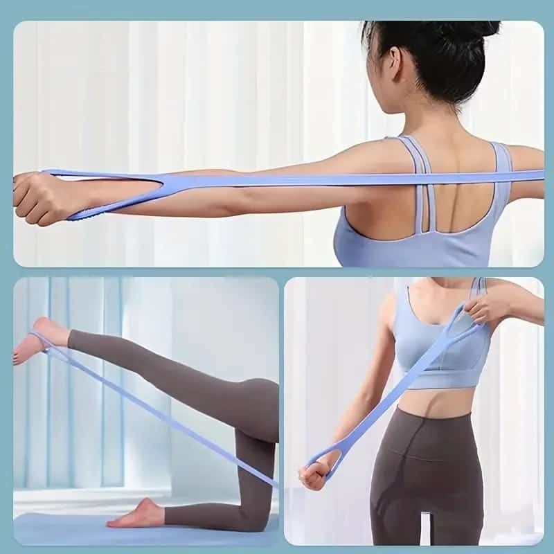 Premium Yoga Elastic Rope – Strength, Stretch & Resistance Training